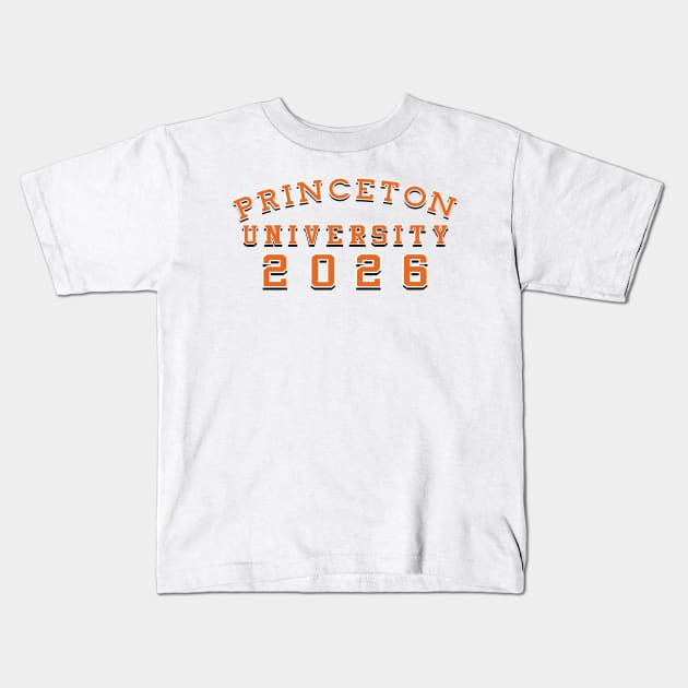 Princeton University Class of 2026 Kids T-Shirt by MiloAndOtis